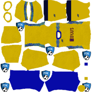 kerala blasters fc home kit